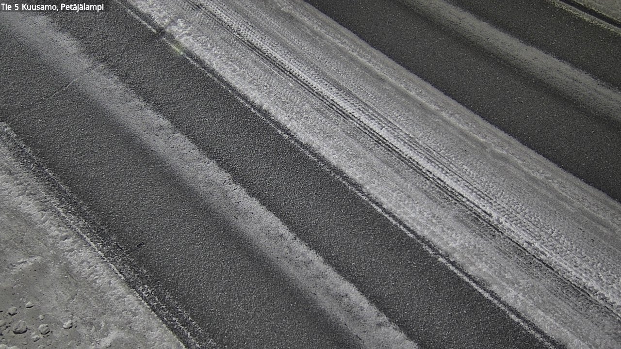 Weather Camera Image Road 5 Kuusamo, Petäjälampi, Kuusamo, Pohjois-Pohjanmaa