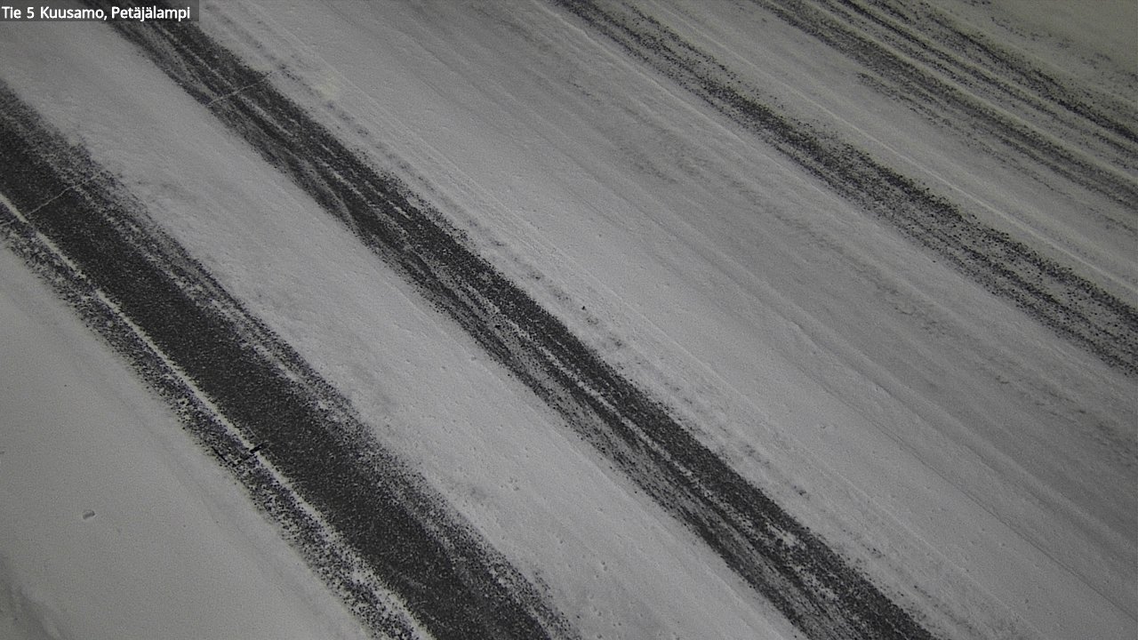 Weather Camera Image Road 5 Kuusamo, Petäjälampi, Kuusamo, Pohjois-Pohjanmaa