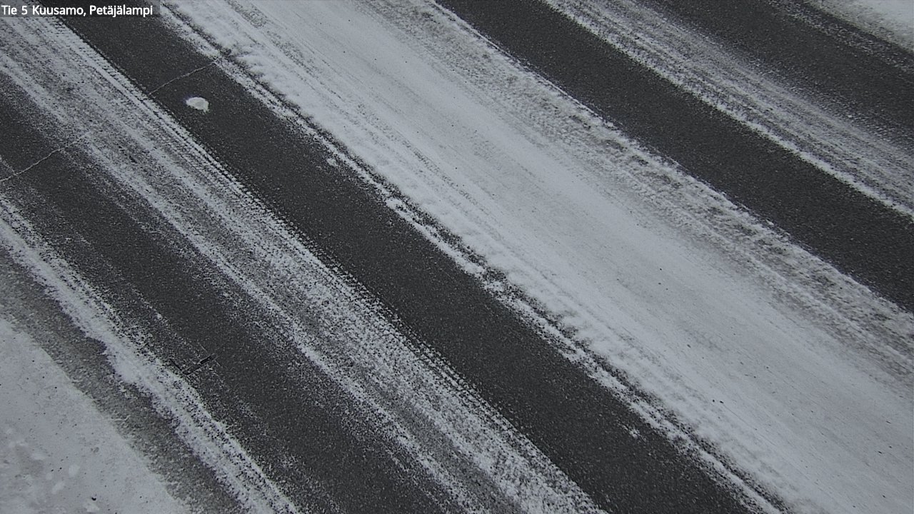 Weather Camera Image Road 5 Kuusamo, Petäjälampi, Kuusamo, Pohjois-Pohjanmaa