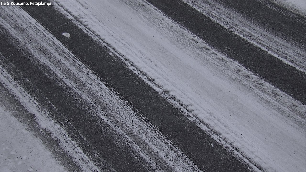 Weather Camera Image Road 5 Kuusamo, Petäjälampi, Kuusamo, Pohjois-Pohjanmaa