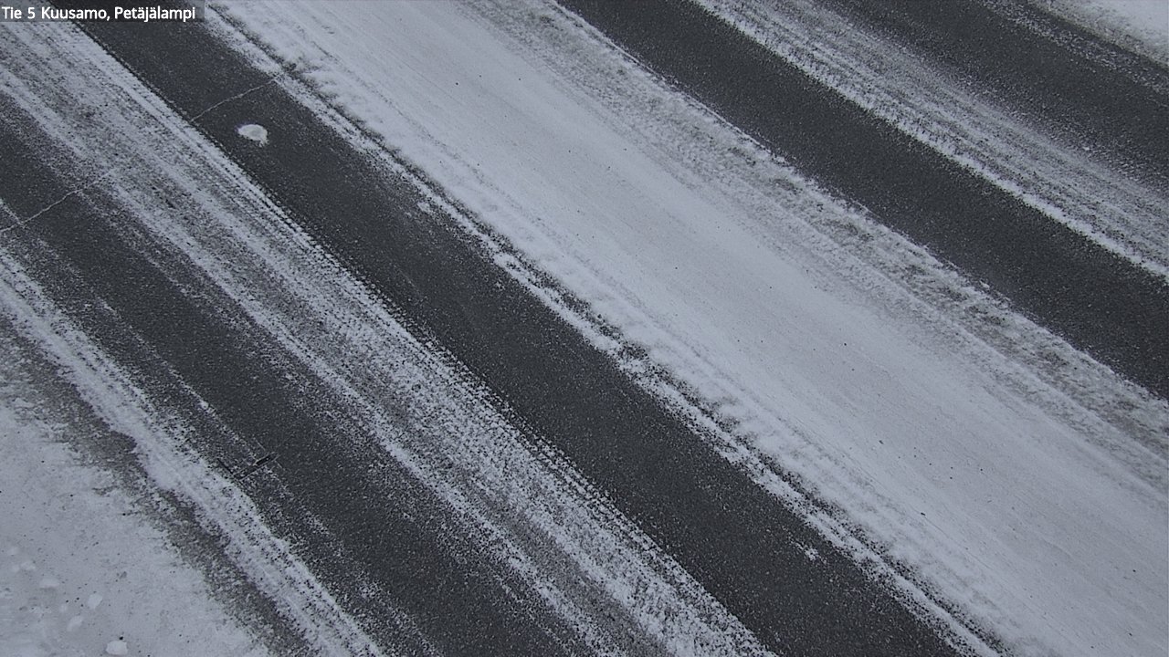Weather Camera Image Road 5 Kuusamo, Petäjälampi, Kuusamo, Pohjois-Pohjanmaa