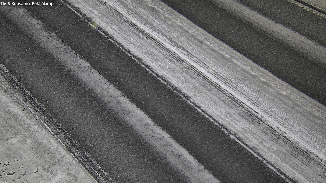 Kelikamerat Kuva Tie 5 Kuusamo, Petäjälampi, Kuusamo, Pohjois-Pohjanmaa