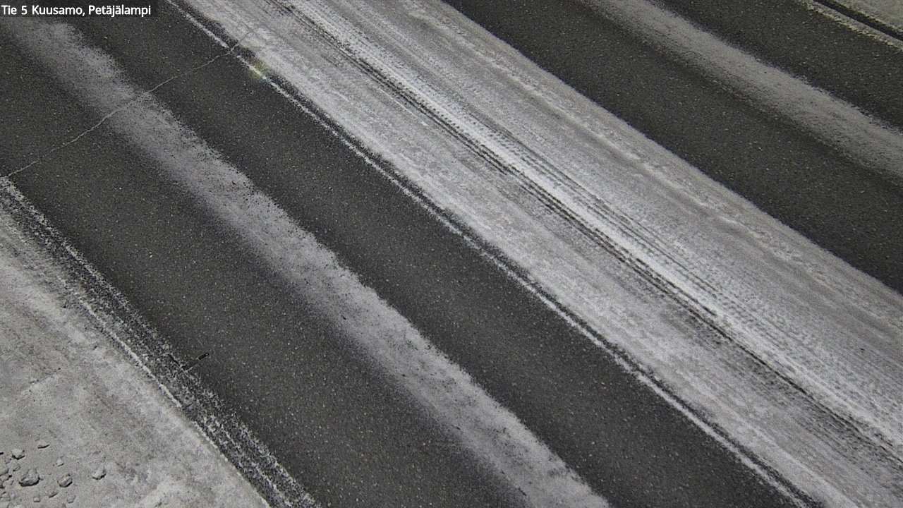 Kelikamerat Kuva Tie 5 Kuusamo, Petäjälampi, Kuusamo, Pohjois-Pohjanmaa