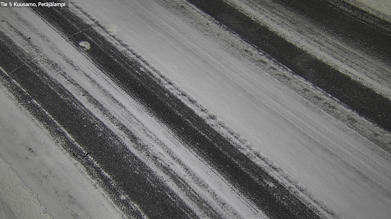 Weather Camera Image Road 5 Kuusamo, Petäjälampi, Kuusamo, Pohjois-Pohjanmaa