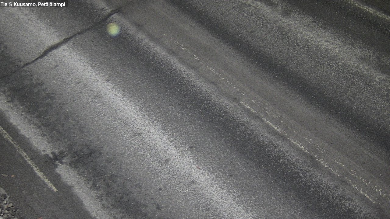 Weather Camera Image Road 5 Kuusamo, Petäjälampi, Kuusamo, Pohjois-Pohjanmaa