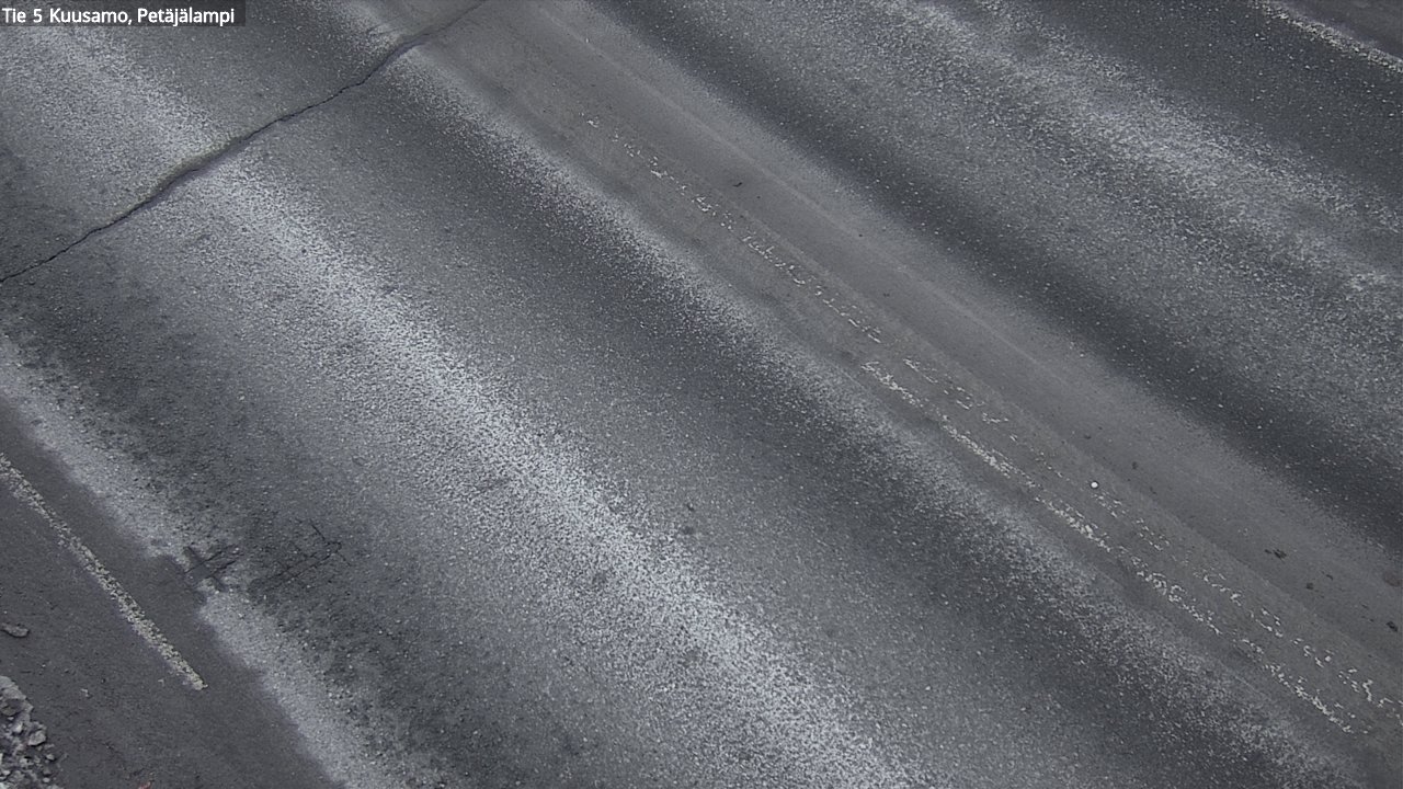 Weather Camera Image Road 5 Kuusamo, Petäjälampi, Kuusamo, Pohjois-Pohjanmaa