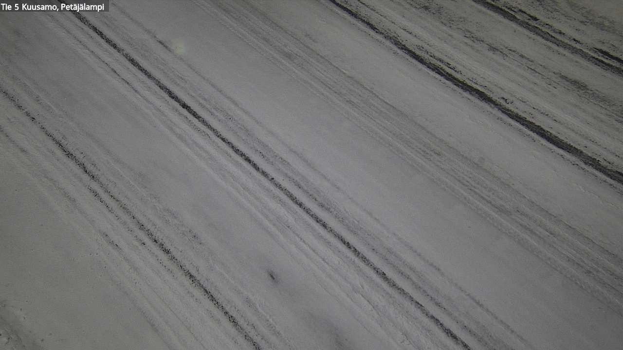 Weather Camera Image Road 5 Kuusamo, Petäjälampi, Kuusamo, Pohjois-Pohjanmaa