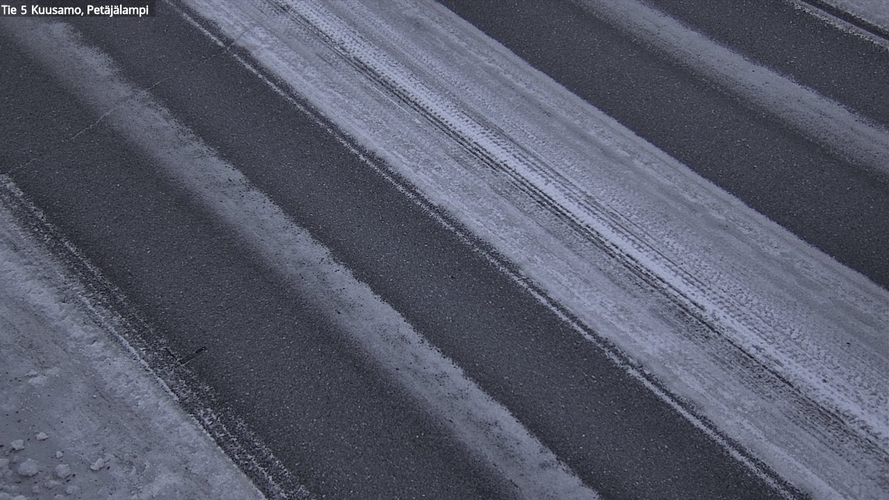 Weather Camera Image Road 5 Kuusamo, Petäjälampi, Kuusamo, Pohjois-Pohjanmaa