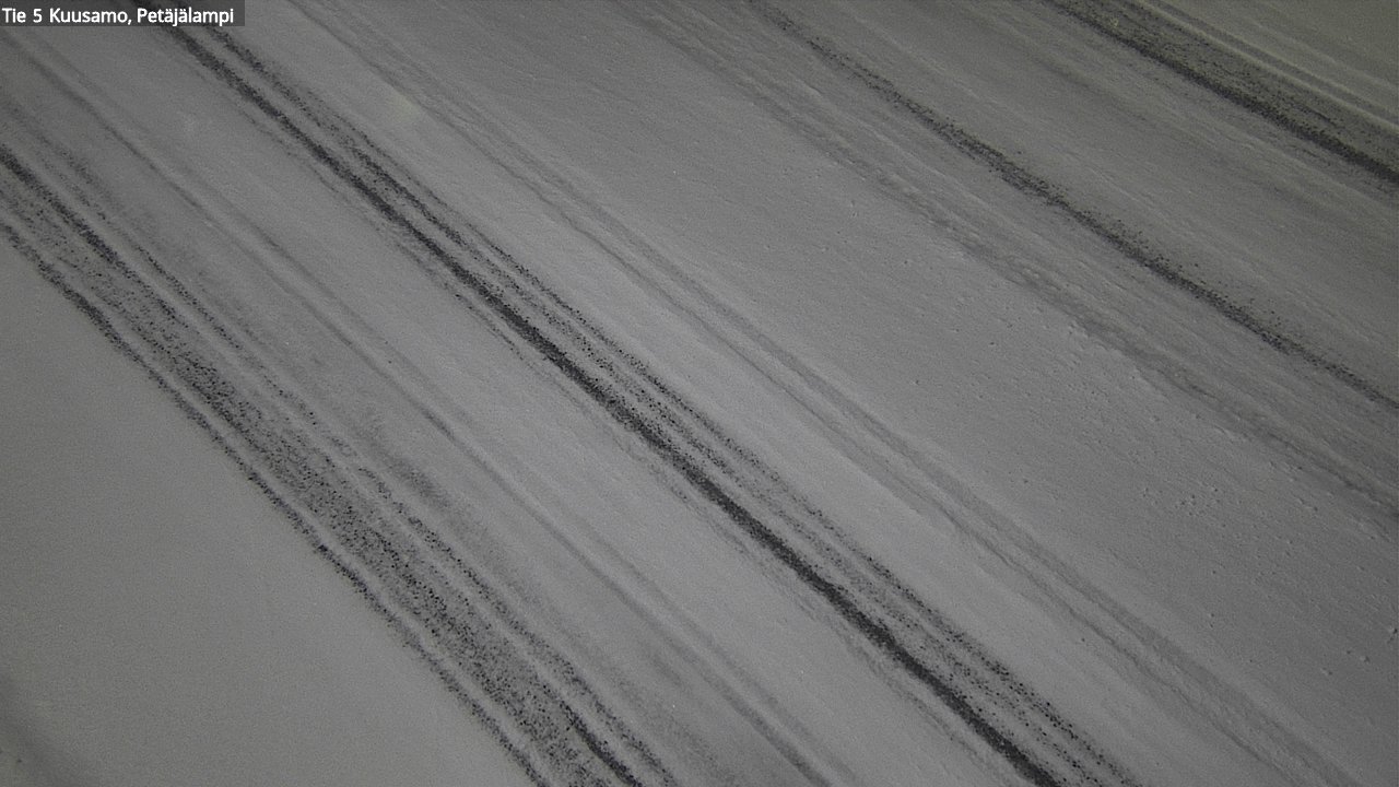 Weather Camera Image Road 5 Kuusamo, Petäjälampi, Kuusamo, Pohjois-Pohjanmaa