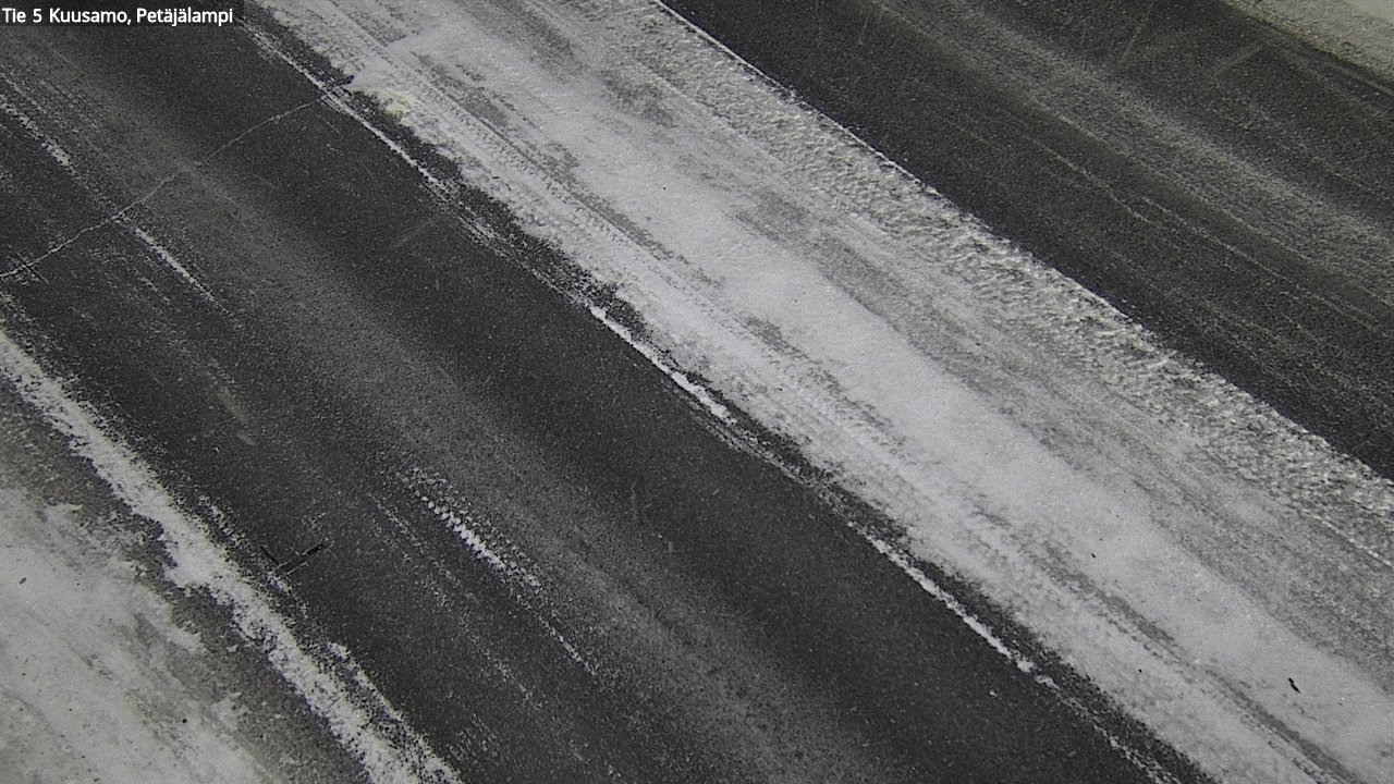 Weather Camera Image Road 5 Kuusamo, Petäjälampi, Kuusamo, Pohjois-Pohjanmaa