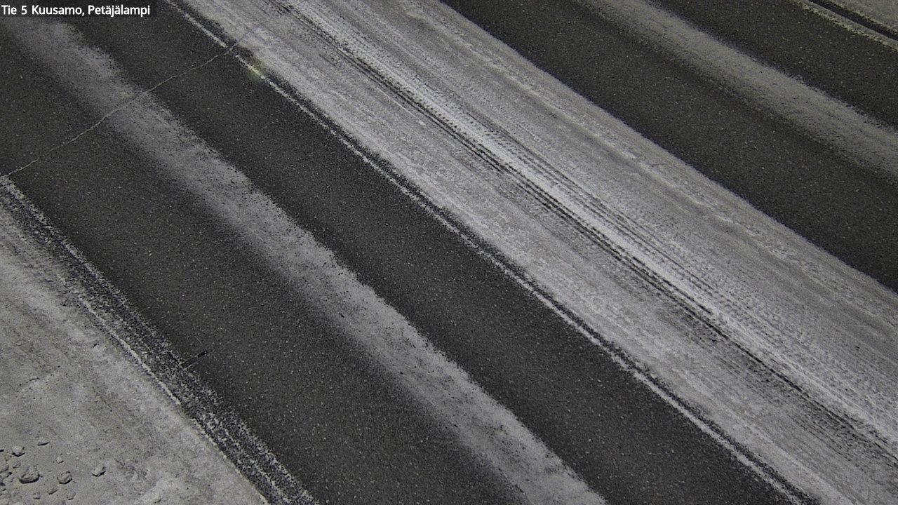 Kelikamerat Kuva Tie 5 Kuusamo, Petäjälampi, Kuusamo, Pohjois-Pohjanmaa