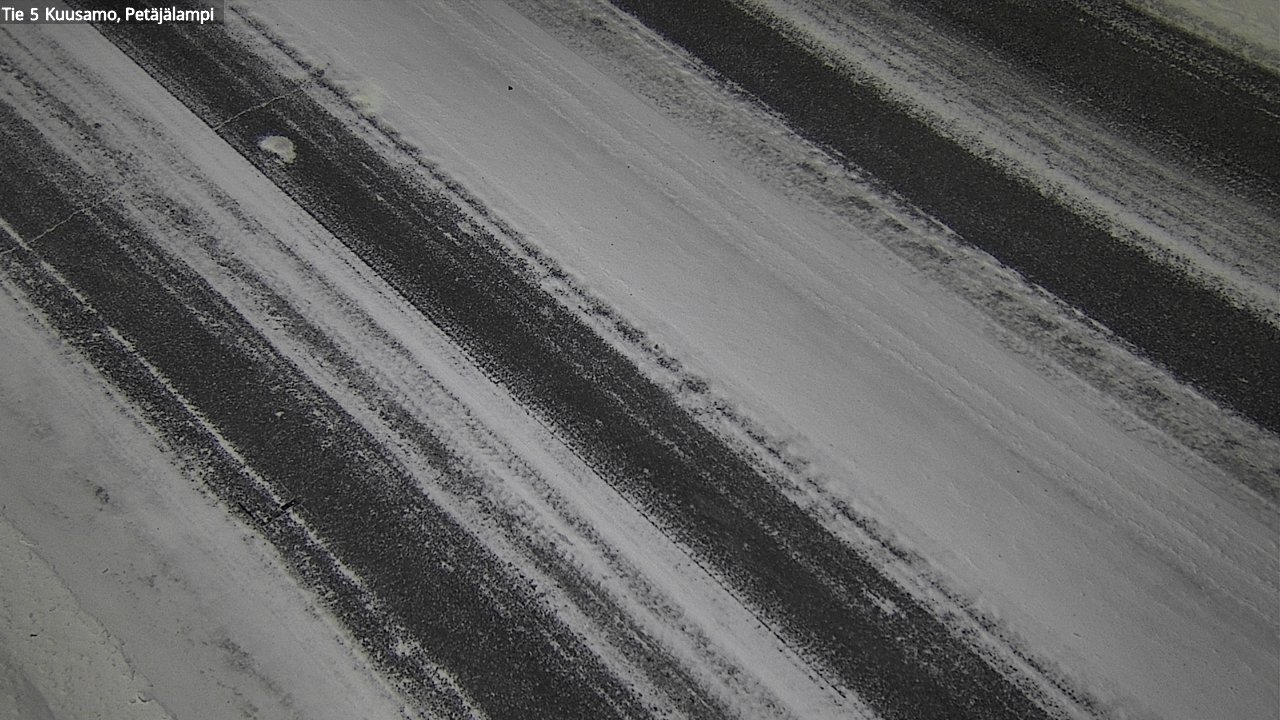 Weather Camera Image Road 5 Kuusamo, Petäjälampi, Kuusamo, Pohjois-Pohjanmaa