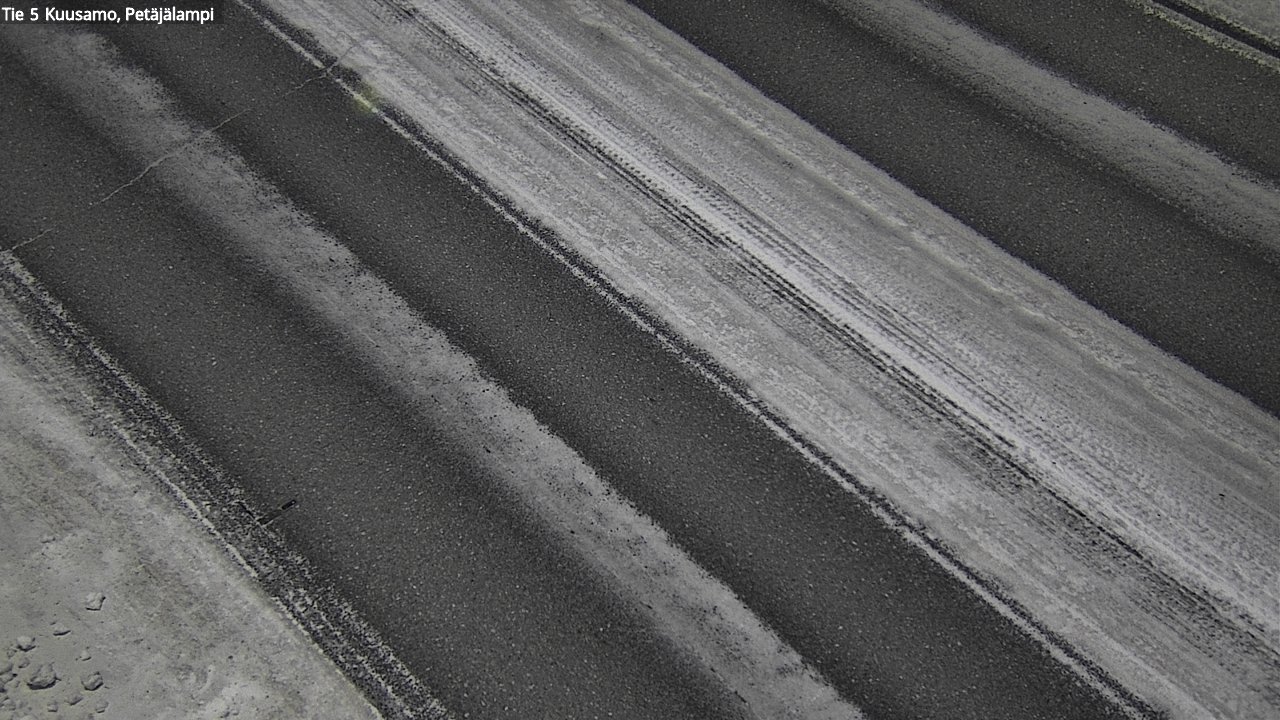 Kelikamerat Kuva Tie 5 Kuusamo, Petäjälampi, Kuusamo, Pohjois-Pohjanmaa