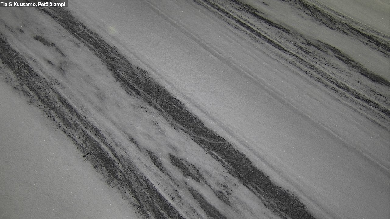 Weather Camera Image Road 5 Kuusamo, Petäjälampi, Kuusamo, Pohjois-Pohjanmaa