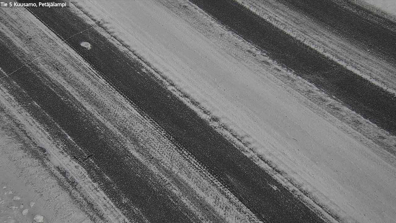 Weather Camera Image Road 5 Kuusamo, Petäjälampi, Kuusamo, Pohjois-Pohjanmaa