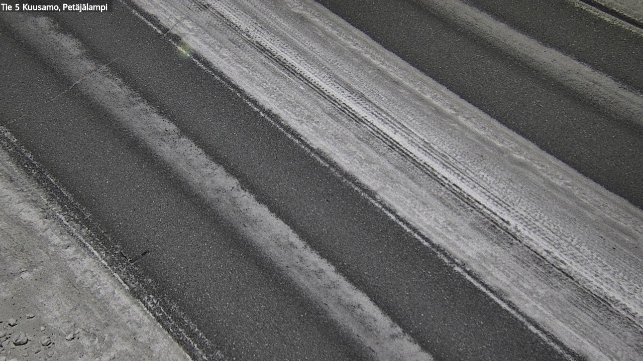 Weather Camera Image Road 5 Kuusamo, Petäjälampi, Kuusamo, Pohjois-Pohjanmaa