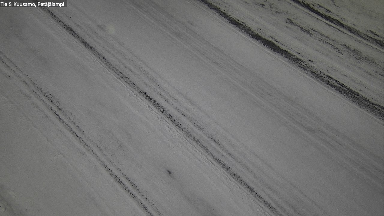 Weather Camera Image Road 5 Kuusamo, Petäjälampi, Kuusamo, Pohjois-Pohjanmaa