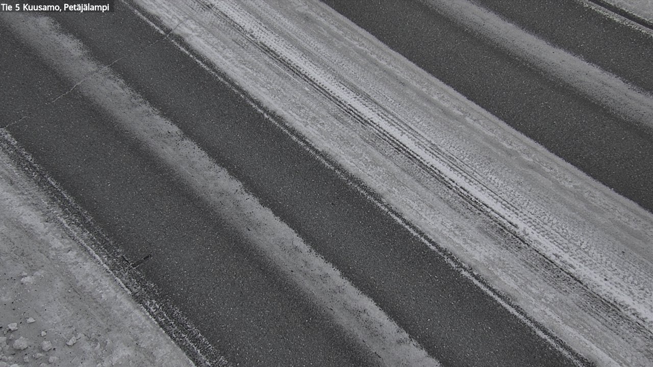 Kelikamerat Kuva Tie 5 Kuusamo, Petäjälampi, Kuusamo, Pohjois-Pohjanmaa