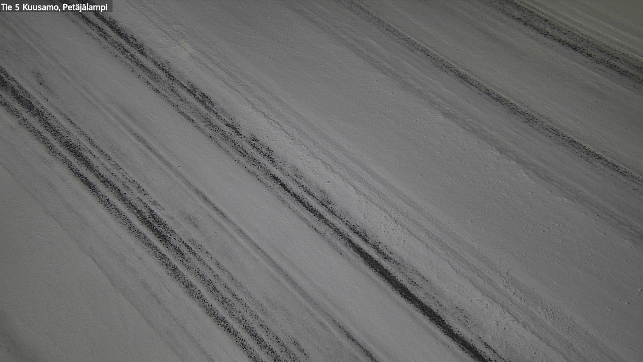 Weather Camera Image Road 5 Kuusamo, Petäjälampi, Kuusamo, Pohjois-Pohjanmaa