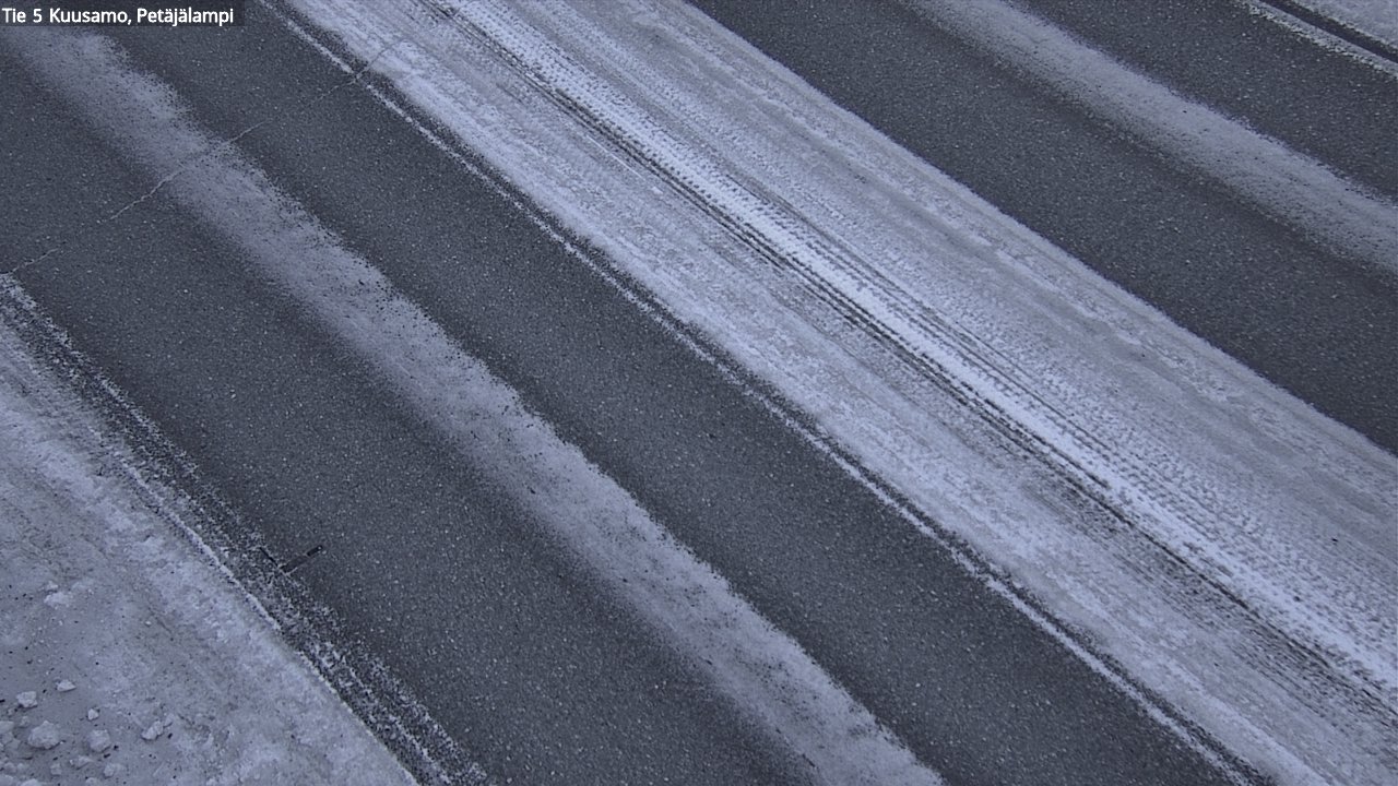 Weather Camera Image Road 5 Kuusamo, Petäjälampi, Kuusamo, Pohjois-Pohjanmaa