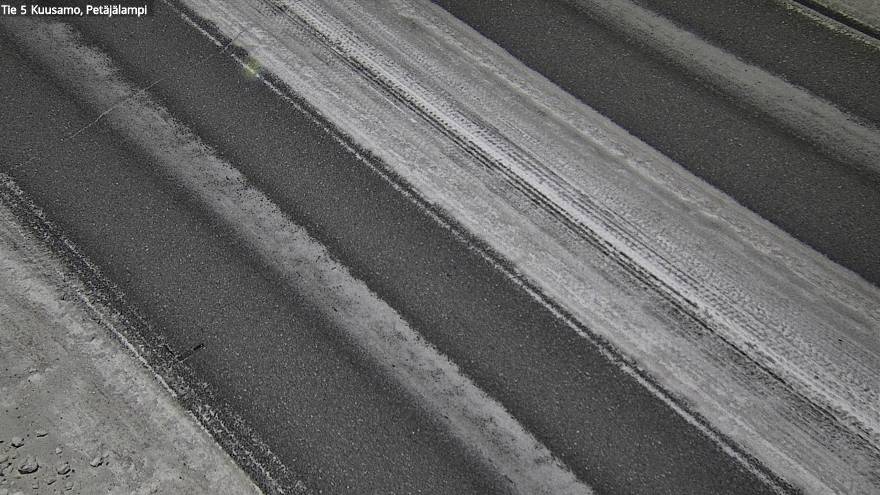 Weather Camera Image Road 5 Kuusamo, Petäjälampi, Kuusamo, Pohjois-Pohjanmaa