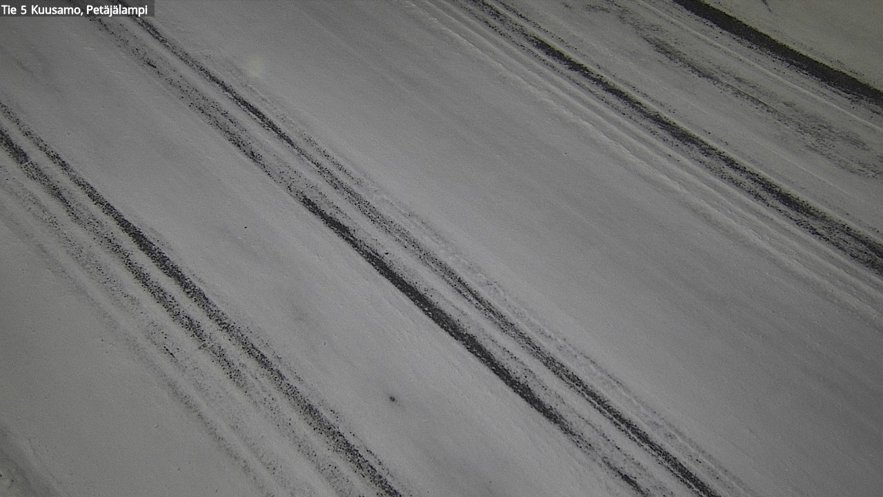 Weather Camera Image Road 5 Kuusamo, Petäjälampi, Kuusamo, Pohjois-Pohjanmaa