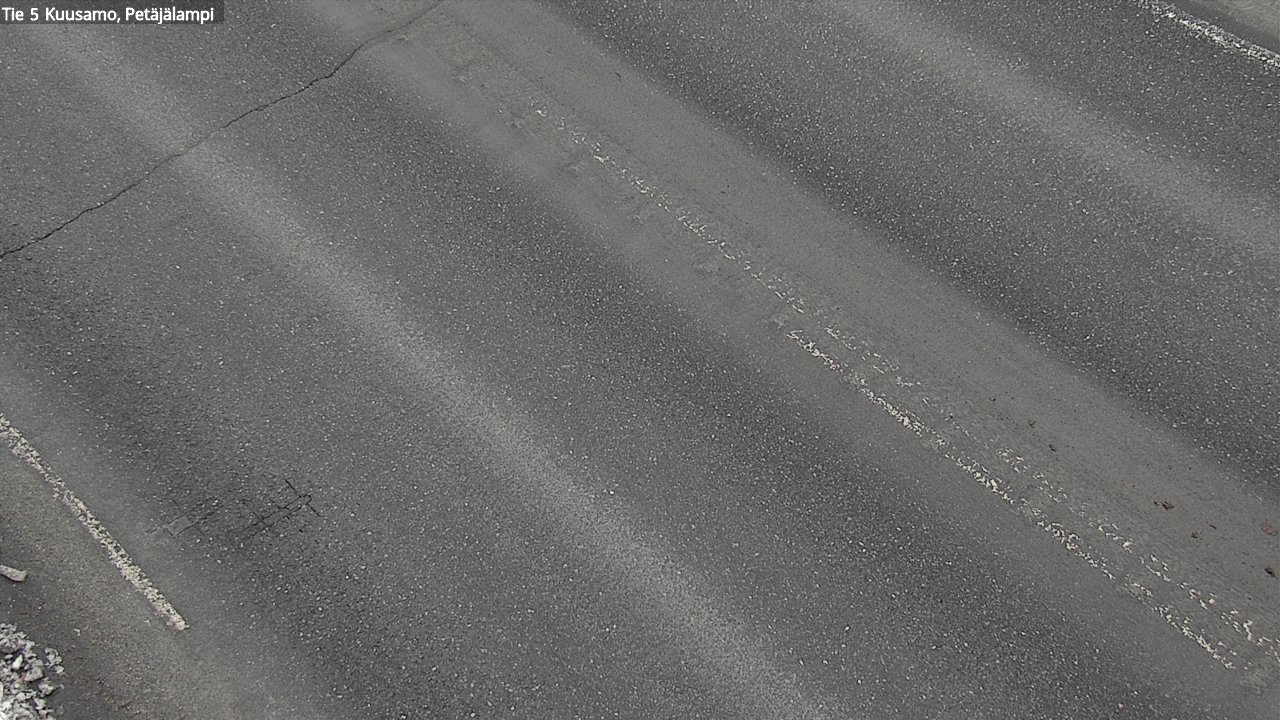 Kelikamerat Kuva Tie 5 Kuusamo, Petäjälampi, Kuusamo, Pohjois-Pohjanmaa