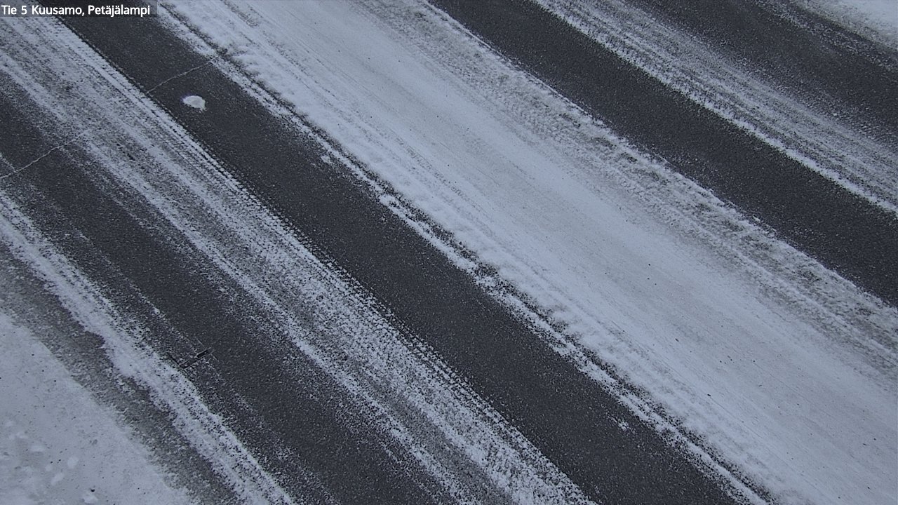 Weather Camera Image Road 5 Kuusamo, Petäjälampi, Kuusamo, Pohjois-Pohjanmaa