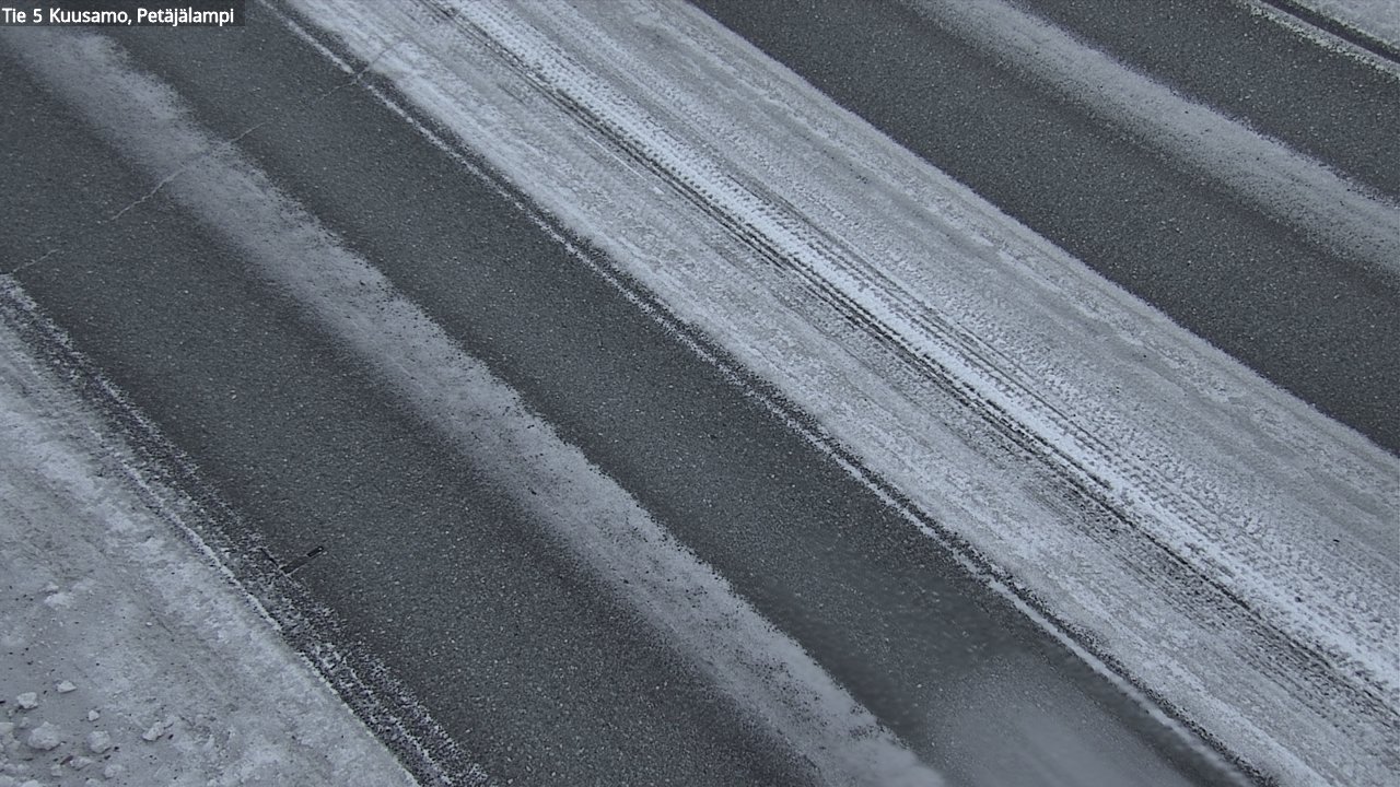 Weather Camera Image Road 5 Kuusamo, Petäjälampi, Kuusamo, Pohjois-Pohjanmaa