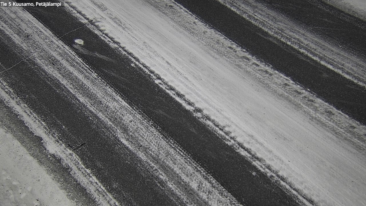 Weather Camera Image Road 5 Kuusamo, Petäjälampi, Kuusamo, Pohjois-Pohjanmaa