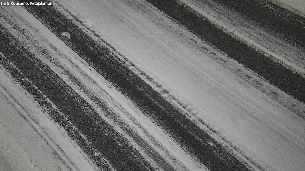 Weather Camera Image Road 5 Kuusamo, Petäjälampi, Kuusamo, Pohjois-Pohjanmaa