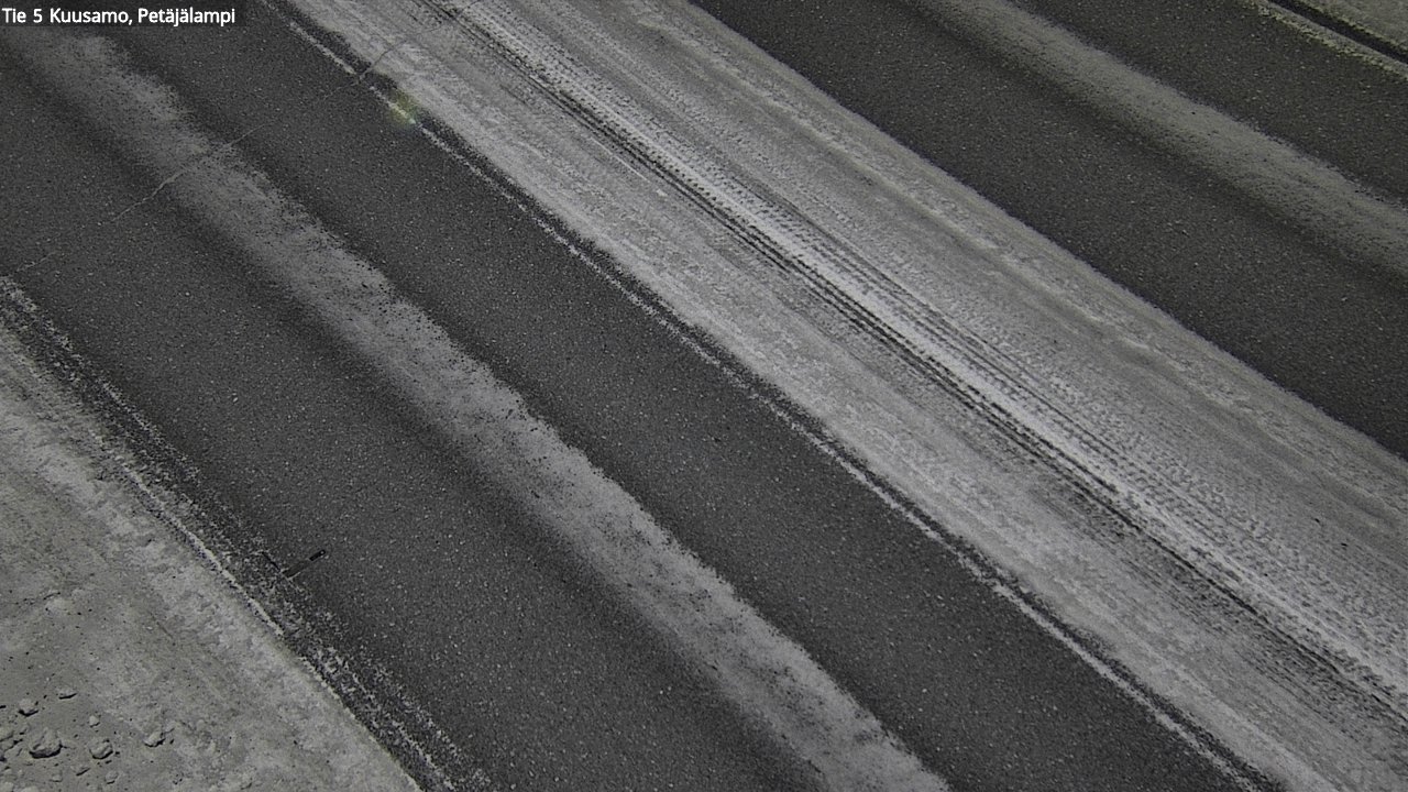 Weather Camera Image Road 5 Kuusamo, Petäjälampi, Kuusamo, Pohjois-Pohjanmaa