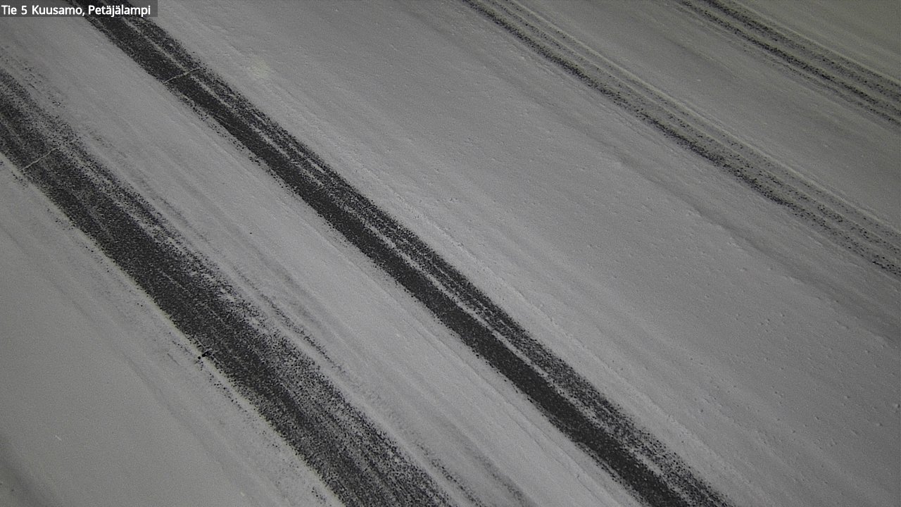 Weather Camera Image Road 5 Kuusamo, Petäjälampi, Kuusamo, Pohjois-Pohjanmaa