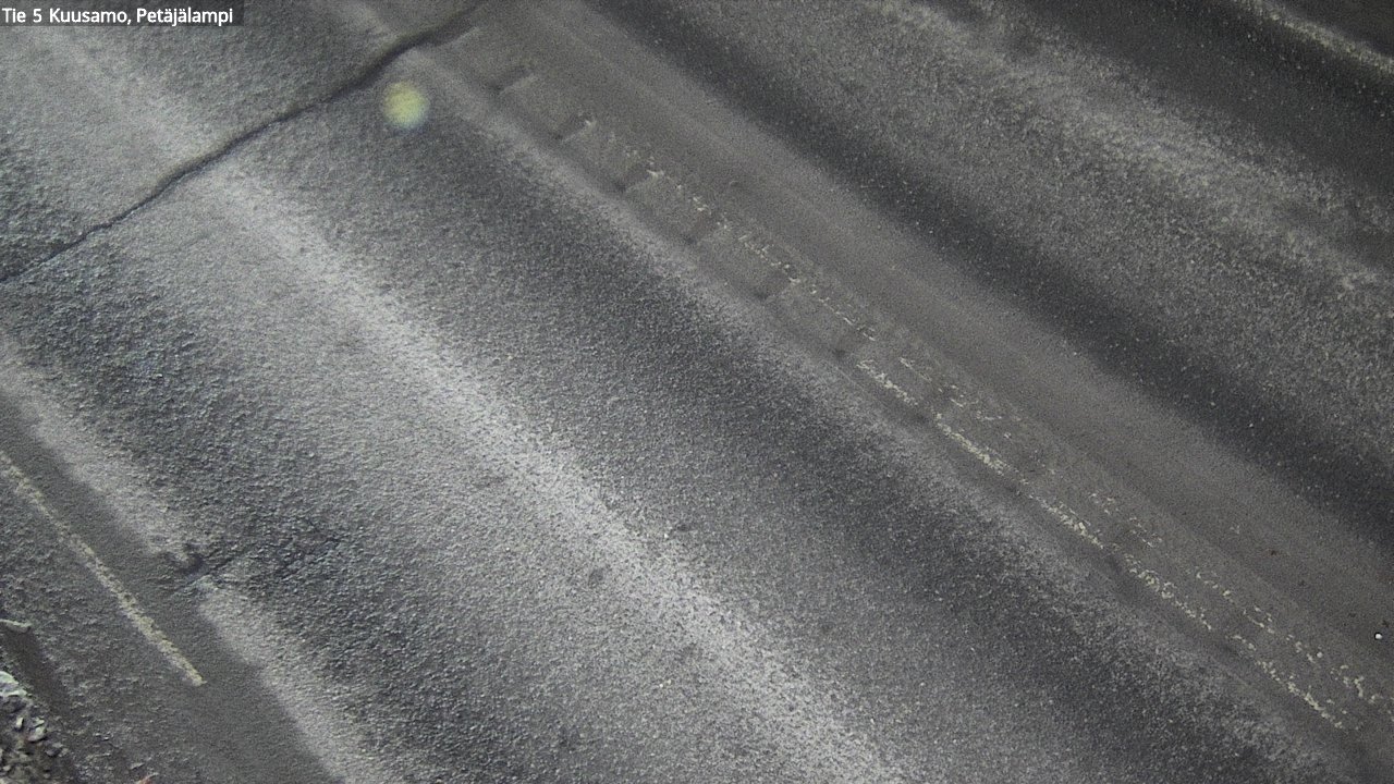 Weather Camera Image Road 5 Kuusamo, Petäjälampi, Kuusamo, Pohjois-Pohjanmaa
