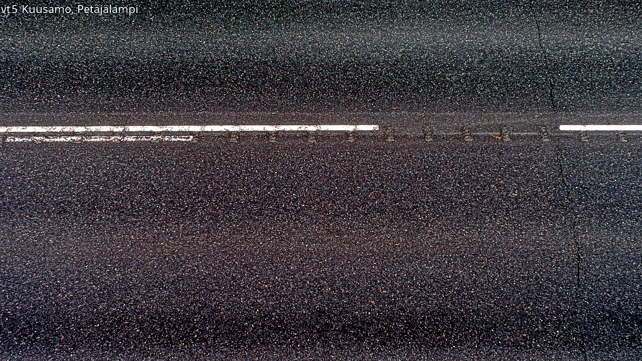 Weather Camera Image Väg 5 Kuusamo, Petäjälampi, Kuusamo, Pohjois-Pohjanmaa