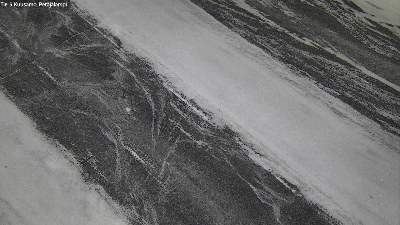 Weather Camera Image Road 5 Kuusamo, Petäjälampi, Kuusamo, Pohjois-Pohjanmaa