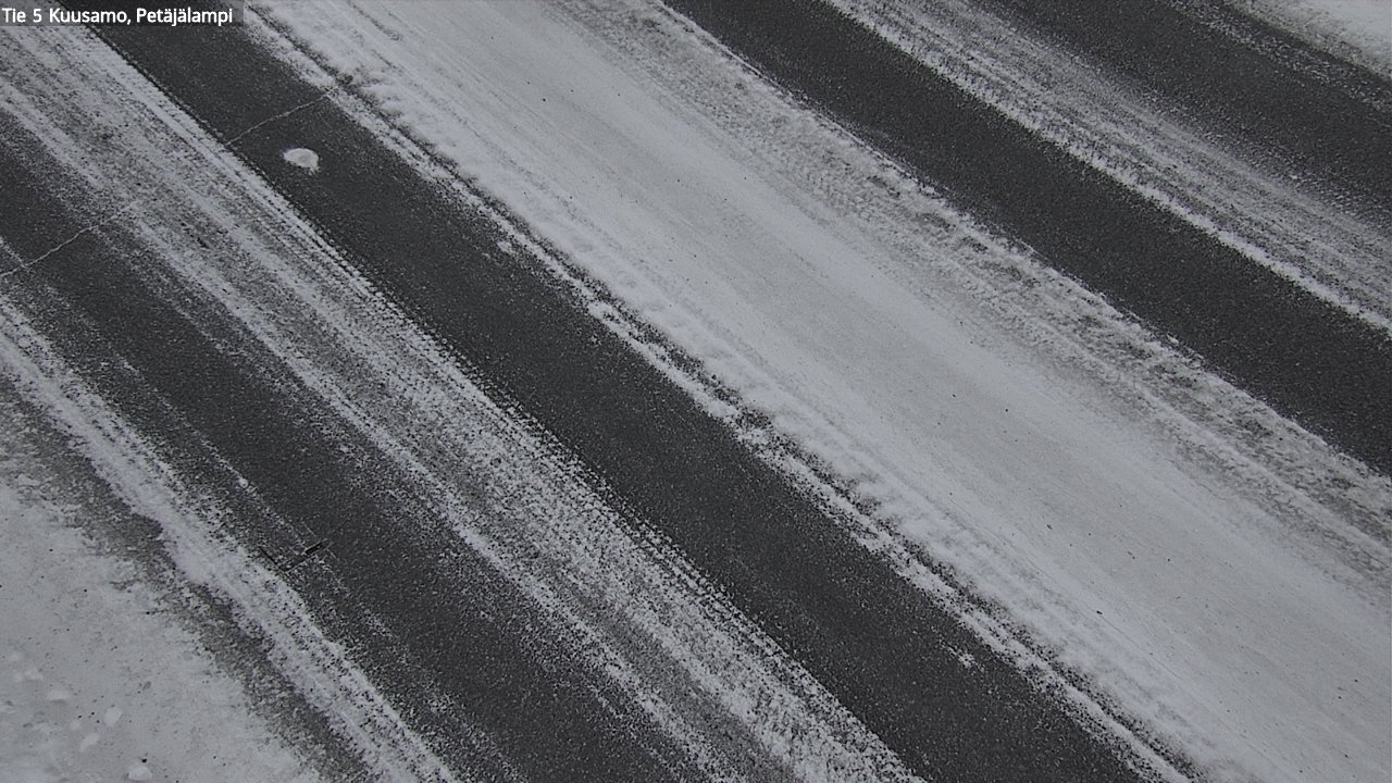 Weather Camera Image Road 5 Kuusamo, Petäjälampi, Kuusamo, Pohjois-Pohjanmaa