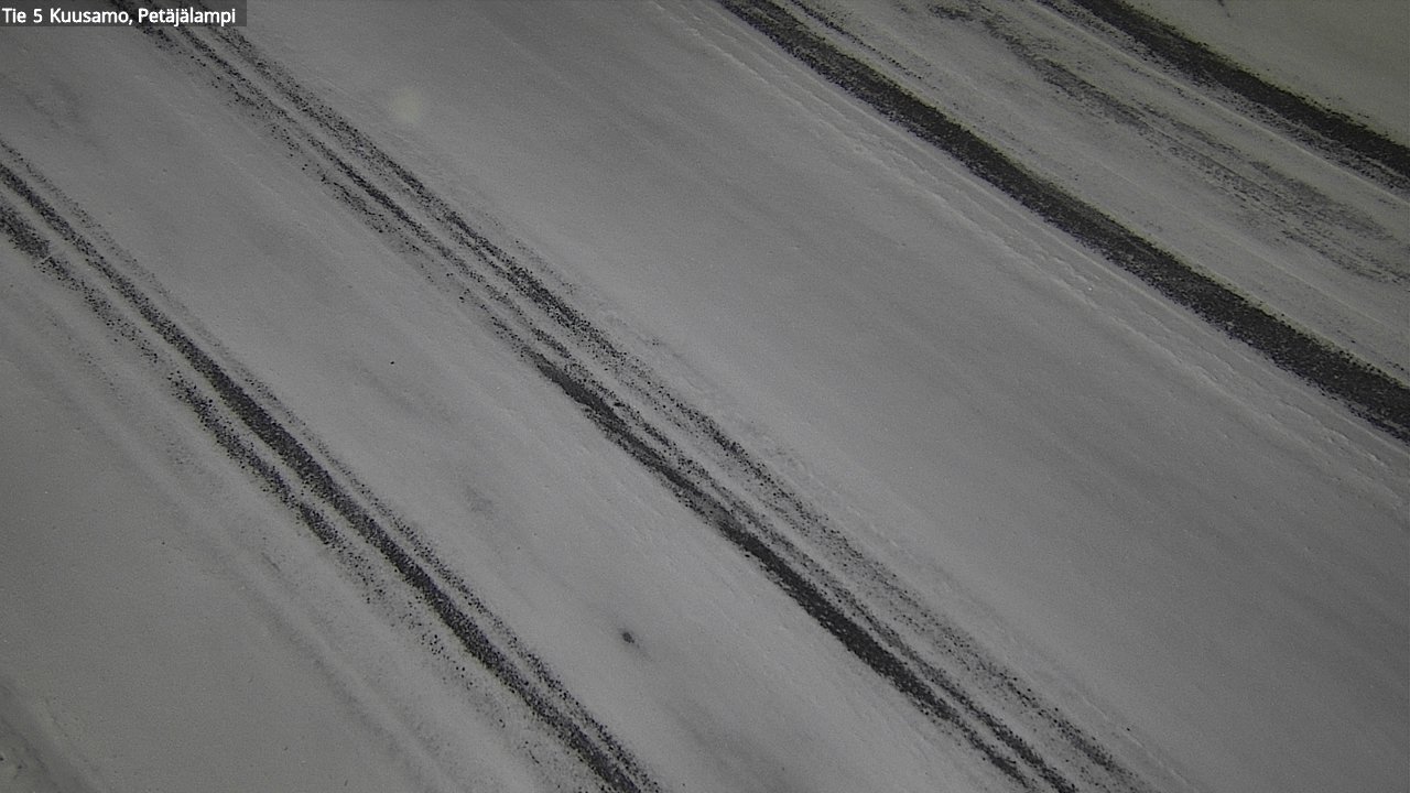 Weather Camera Image Road 5 Kuusamo, Petäjälampi, Kuusamo, Pohjois-Pohjanmaa