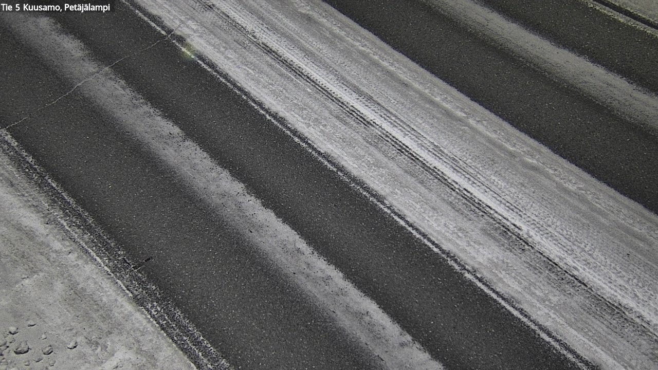 Kelikamerat Kuva Tie 5 Kuusamo, Petäjälampi, Kuusamo, Pohjois-Pohjanmaa