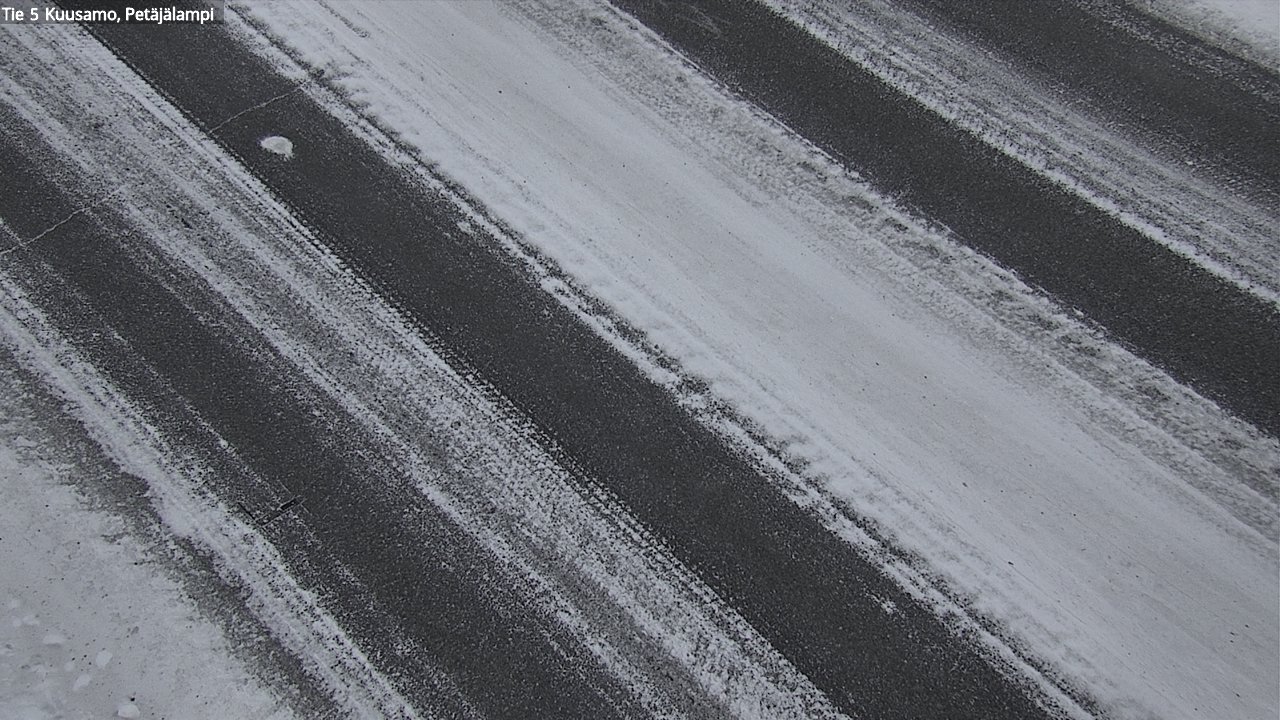 Weather Camera Image Road 5 Kuusamo, Petäjälampi, Kuusamo, Pohjois-Pohjanmaa