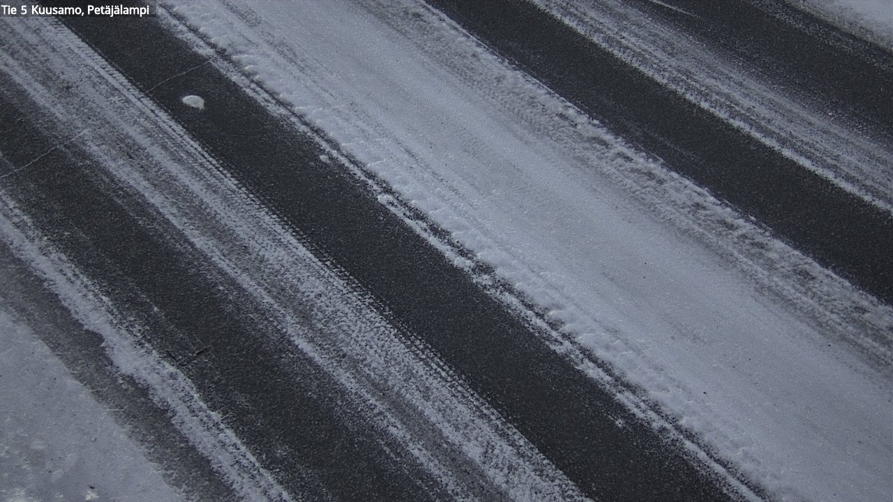 Weather Camera Image Road 5 Kuusamo, Petäjälampi, Kuusamo, Pohjois-Pohjanmaa