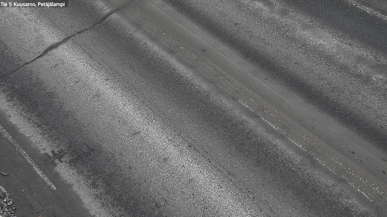 Weather Camera Image Road 5 Kuusamo, Petäjälampi, Kuusamo, Pohjois-Pohjanmaa
