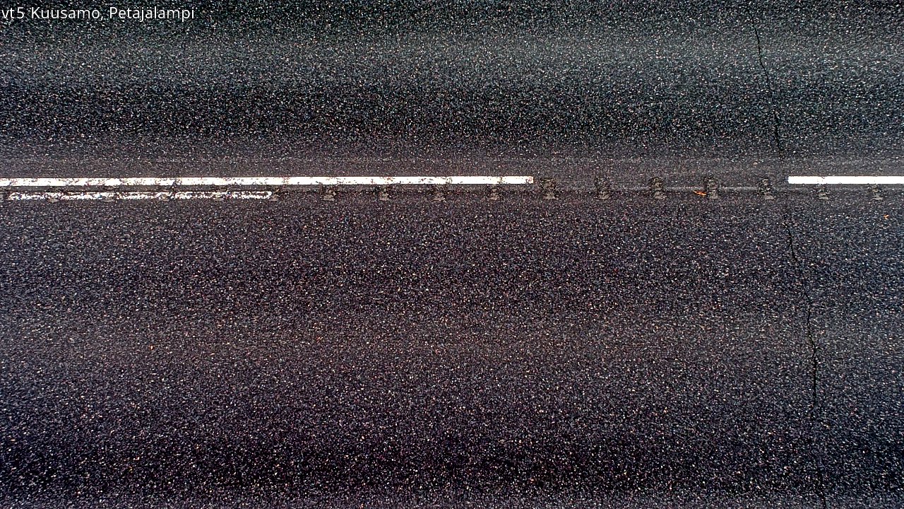 Weather Camera Image Väg 5 Kuusamo, Petäjälampi, Kuusamo, Pohjois-Pohjanmaa