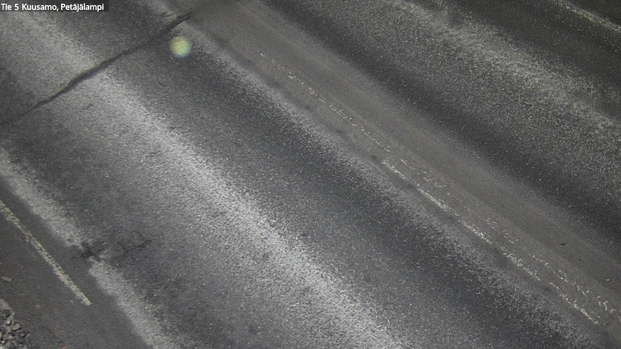 Weather Camera Image Road 5 Kuusamo, Petäjälampi, Kuusamo, Pohjois-Pohjanmaa