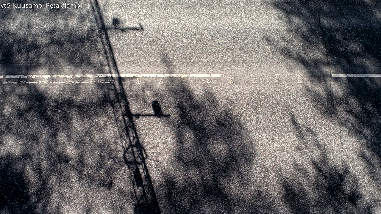 Kelikamerat Kuva Tie 5 Kuusamo, Petäjälampi, Kuusamo, Pohjois-Pohjanmaa