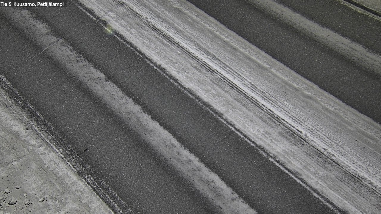 Weather Camera Image Road 5 Kuusamo, Petäjälampi, Kuusamo, Pohjois-Pohjanmaa