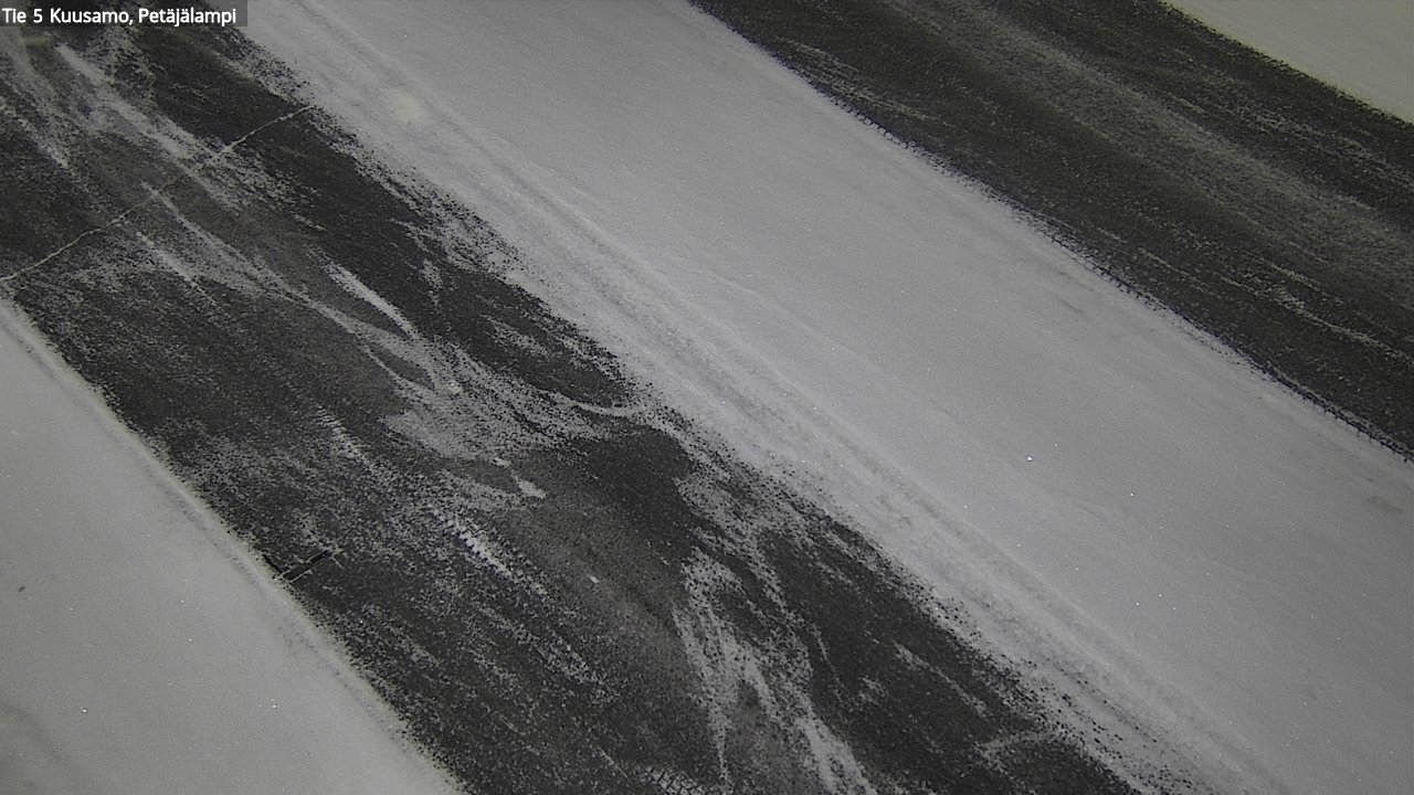 Weather Camera Image Road 5 Kuusamo, Petäjälampi, Kuusamo, Pohjois-Pohjanmaa