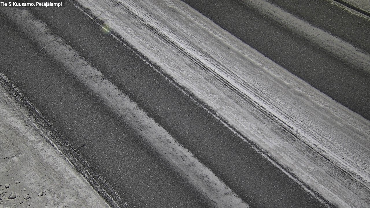 Weather Camera Image Road 5 Kuusamo, Petäjälampi, Kuusamo, Pohjois-Pohjanmaa