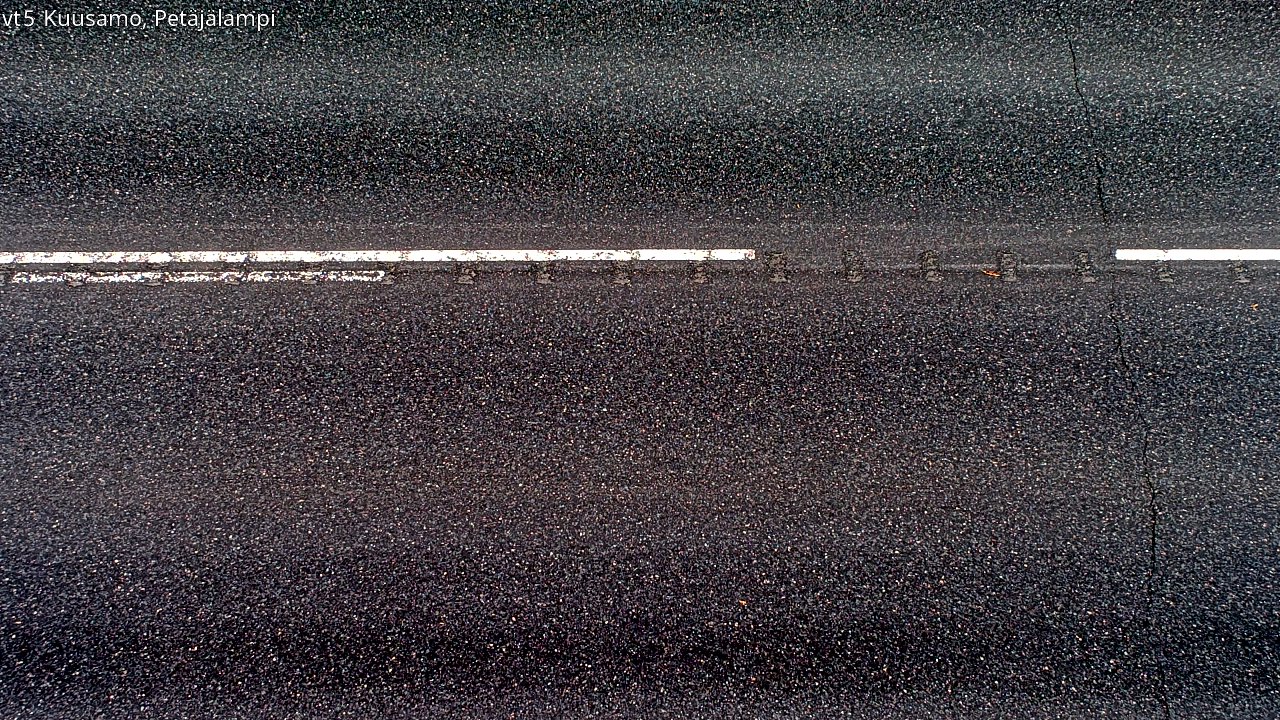 Weather Camera Image Väg 5 Kuusamo, Petäjälampi, Kuusamo, Pohjois-Pohjanmaa