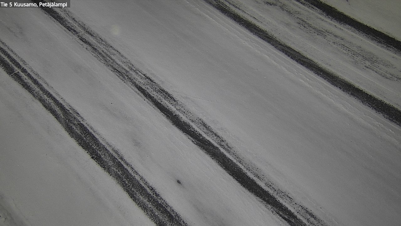Weather Camera Image Road 5 Kuusamo, Petäjälampi, Kuusamo, Pohjois-Pohjanmaa